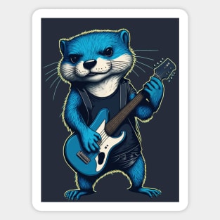 Rockstar Otter Magnet